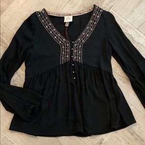 Knox Rose size XS black top